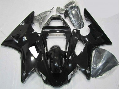 00-01 Glossy Black YZF R1 Motorcycle Fairings
