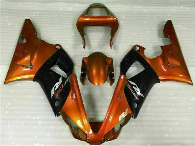 00-01 Orange YZF R1 Motorcycle Fairings 00-01 Orange YZF R1 Motorcycle Fairings