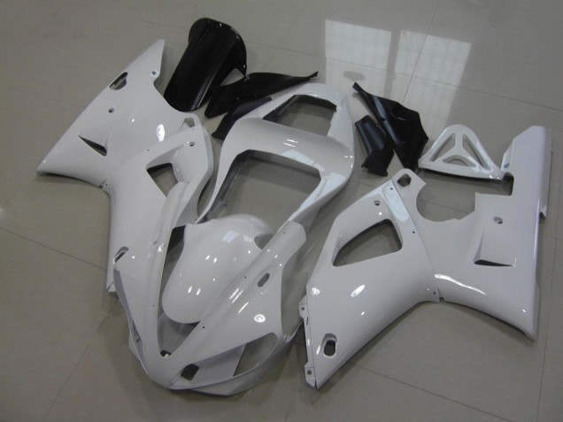 00-01 Pearl White YZF R1 Motorcycle Fairings 00-01 Pearl White YZF R1 Motorcycle Fairings