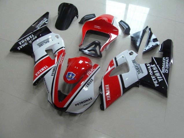 00-01 Red White Yamalube Race YZF R1 Motorcycle Fairings 00-01 Red White Yamalube Race YZF R1 Motorcycle Fairings