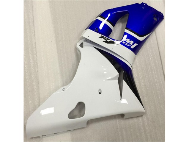 00-01 White Blue YZF R1 Motorcycle Fairings