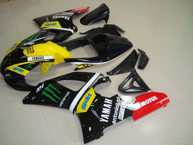 00-01 Yellow Monster YZF R1 Motorcycle Fairings 00-01 Yellow Monster YZF R1 Motorcycle Fairings