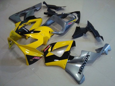 00-01 Yellow Silver CBR900RR 929 Motorcycle Fairings