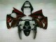 00-02 Black Red Flame ZX6R Motorcycle Fairings
