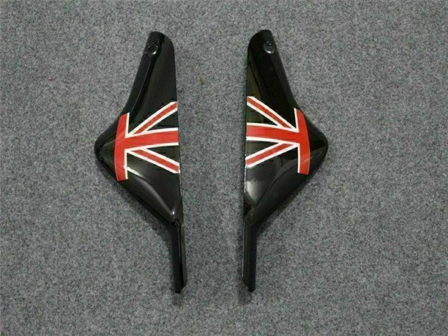 00-02 Black White Eurobet ZX6R Motorcycle Fairings 00-02 Black White Eurobet ZX6R Motorcycle Fairings