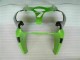 00-02 Green Black ZX6R Full Motorcycle Fairing Kits
