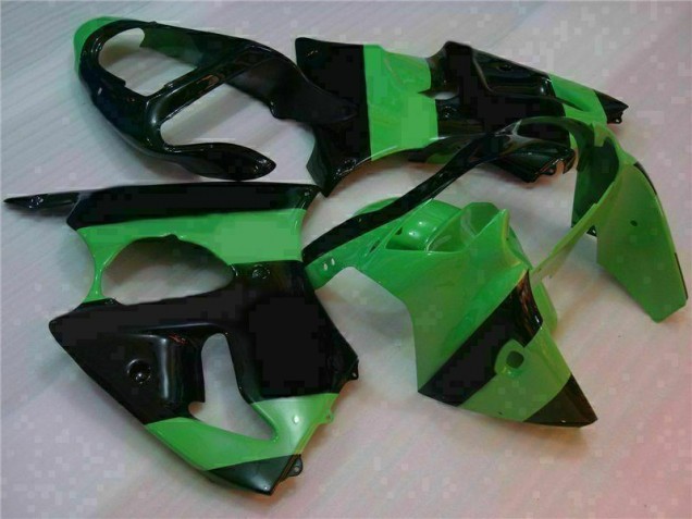 00-02 Green Black ZX6R Motorcycle Bodywork 00-02 Green Black ZX6R Motorcycle Bodywork
