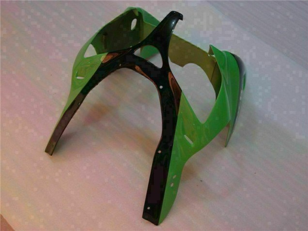 00-02 Green Black ZX6R Motorcycle Bodywork 00-02 Green Black ZX6R Motorcycle Bodywork