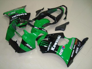 00-02 Green Monster ZX6R Motorcycle Fairings