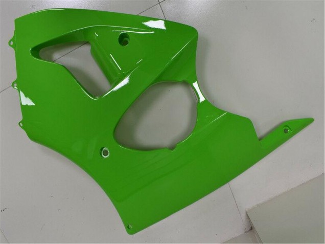 00-02 Green ZX6R Motorcycle Fairing 00-02 Green ZX6R Motorcycle Fairing