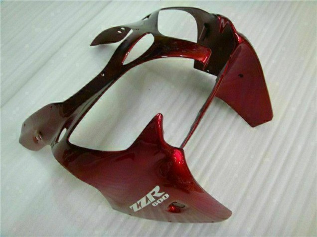00-02 Red Black ZX6R Motorcycle Fairings 00-02 Red Black ZX6R Motorcycle Fairings