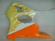 00-02 White Yellow Flame ZX6R Motorcycle Fairings 00-02 White Yellow Flame ZX6R Motorcycle Fairings