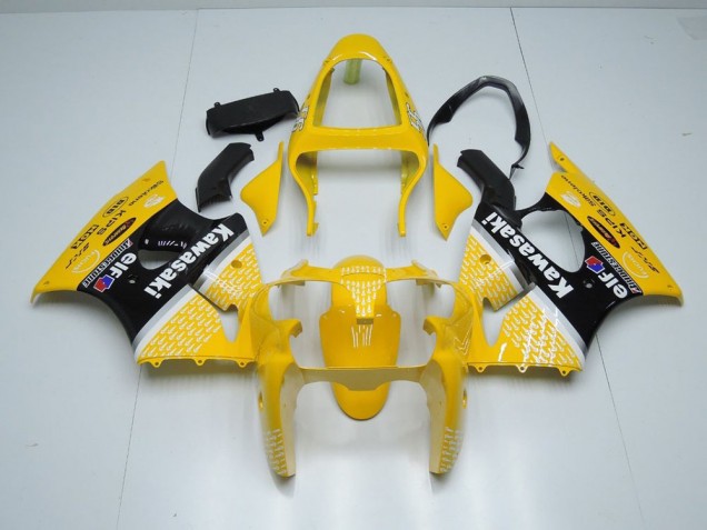 00-02 Yellow Arrow ZX6R Motorcycle Fairings 00-02 Yellow Arrow ZX6R Motorcycle Fairings