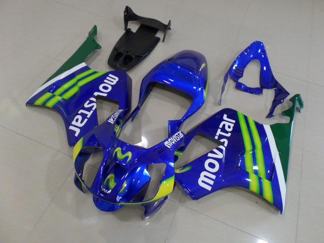 00-06 Movistar VTR1000 Motorcycle Fairings 00-06 Movistar VTR1000 Motorcycle Fairings