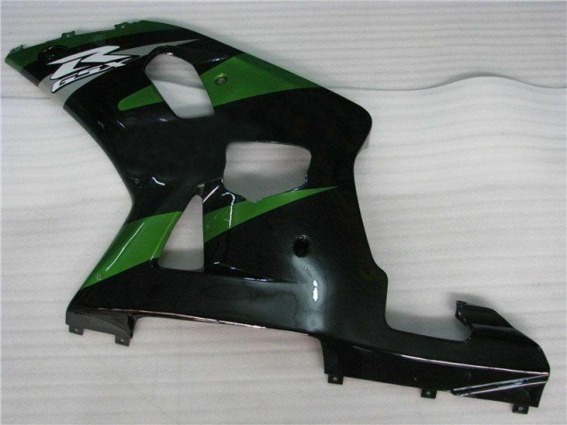 01-03 Green Black GSXR 600/750 Motorcycle Fairings 01-03 Green Black GSXR 600/750 Motorcycle Fairings