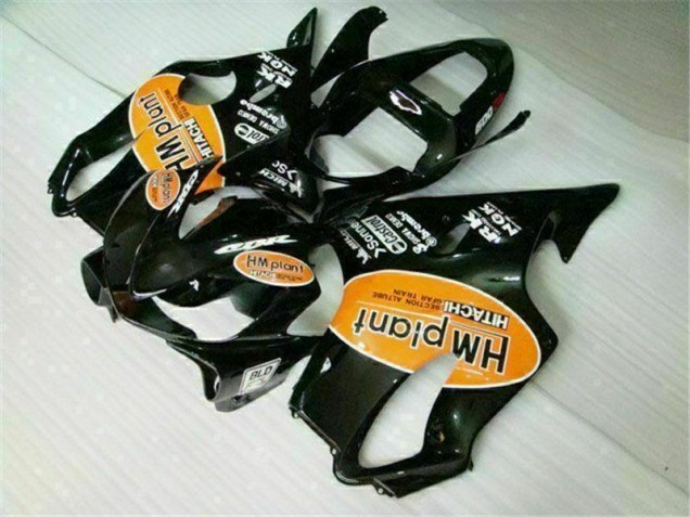 01-03 Orange Black CBR600 F4i Motorcycle Fairings