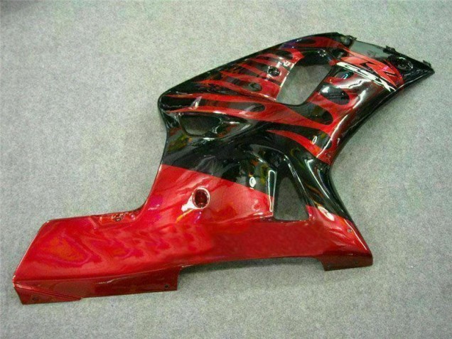 01-03 Red Black GSXR 600/750 Motorcycle Fairings