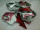 01-03 Red Flame Silver CBR600 F4i Motorcycle Fairings 01-03 Red Flame Silver CBR600 F4i Motorcycle Fairings