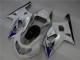 01-03 White Silver GSXR 600/750 Motorcycle Fairings 01-03 White Silver GSXR 600/750 Motorcycle Fairings
