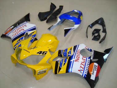 01-03 Yellow CBR600 F4i Motorcycle Fairings