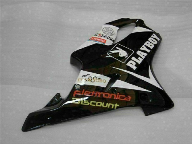 01-03 Yellow Silver Black Playboy CBR600 F4i Motorcycle Fairings 01-03 Yellow Silver Black Playboy CBR600 F4i Motorcycle Fairings