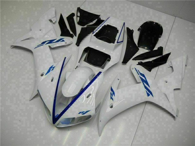 02-03 White YZF R1 Motorcycle Fairings 02-03 White YZF R1 Motorcycle Fairings