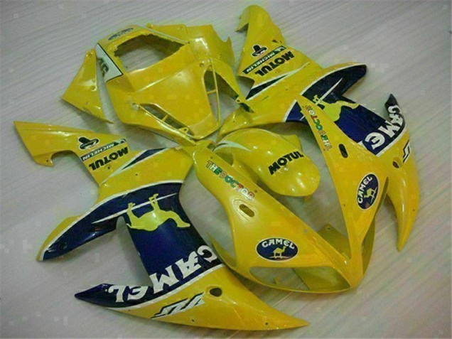 02-03 Yellow YZF R1 Motorcycle Fairings 02-03 Yellow YZF R1 Motorcycle Fairings