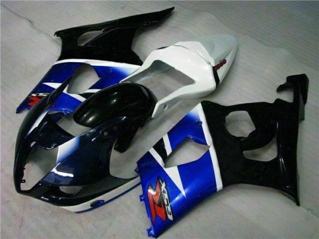 03-04 Black Blue GSXR 1000 Motorcycle Bodywork
