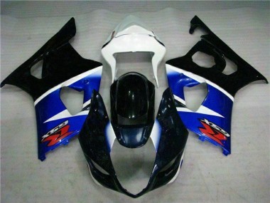 03-04 Black Blue GSXR 1000 Motorcycle Bodywork