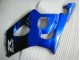 03-04 Black Blue GSXR 1000 Motorcycle Fairing 03-04 Black Blue GSXR 1000 Motorcycle Fairing