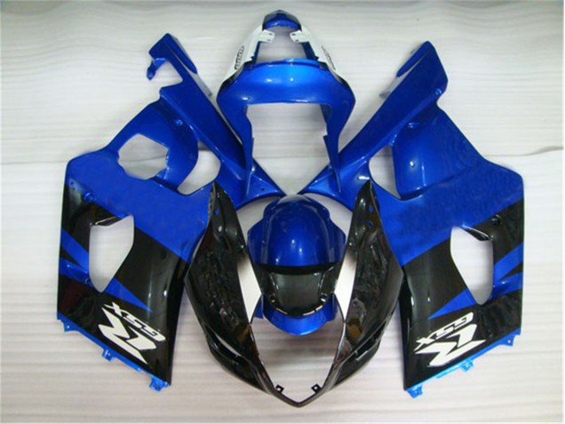 03-04 Black Blue GSXR 1000 Motorcycle Fairing 03-04 Black Blue GSXR 1000 Motorcycle Fairing