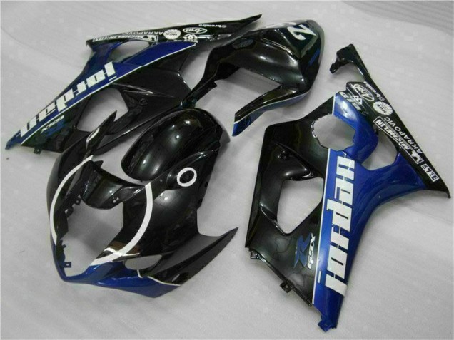 03-04 Black Blue GSXR 1000 Motorcycle Fairings 03-04 Black Blue GSXR 1000 Motorcycle Fairings