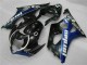 03-04 Black Blue GSXR 1000 Motorcycle Fairings 03-04 Black Blue GSXR 1000 Motorcycle Fairings