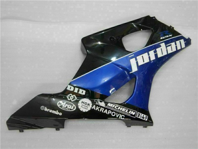 03-04 Black Blue GSXR 1000 Motorcycle Fairings 03-04 Black Blue GSXR 1000 Motorcycle Fairings