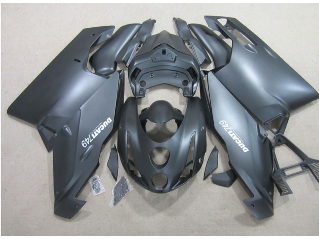 03-04 Black Ducati 749 Motorcycle Fairings 03-04 Black Ducati 749 Motorcycle Fairings