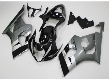 03-04 Black Grey GSXR 1000 Motorcycle Fairings