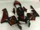 03-04 Black Red CBR600RR Motorcycle Fairings 03-04 Black Red CBR600RR Motorcycle Fairings