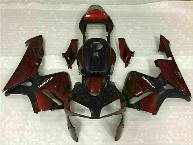 03-04 Black Red CBR600RR Motorcycle Fairings 03-04 Black Red CBR600RR Motorcycle Fairings