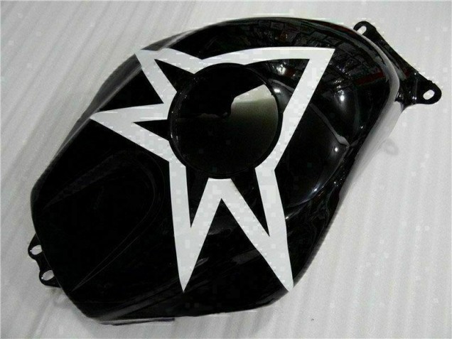03-04 Black White 11 CBR600RR Motorcycle Fairings 03-04 Black White 11 CBR600RR Motorcycle Fairings