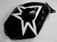 03-04 Black White 11 CBR600RR Motorcycle Fairings 03-04 Black White 11 CBR600RR Motorcycle Fairings
