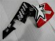 03-04 Black White 11 CBR600RR Motorcycle Fairings 03-04 Black White 11 CBR600RR Motorcycle Fairings