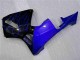 03-04 Black with Blue Flame CBR600RR Motorcycle Fairings 03-04 Black with Blue Flame CBR600RR Motorcycle Fairings