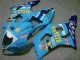 03-04 Blue GSXR 1000 Motorcycle Fairings 03-04 Blue GSXR 1000 Motorcycle Fairings