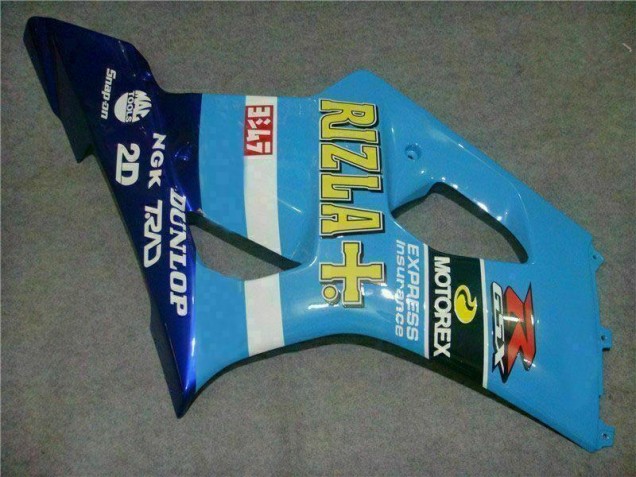 03-04 Blue GSXR 1000 Motorcycle Fairings 03-04 Blue GSXR 1000 Motorcycle Fairings