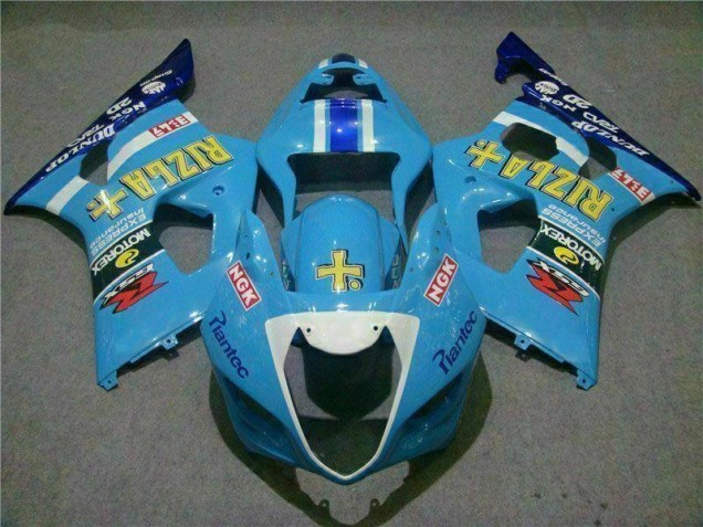 03-04 Blue GSXR 1000 Motorcycle Fairings 03-04 Blue GSXR 1000 Motorcycle Fairings