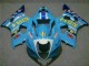 03-04 Blue GSXR 1000 Motorcycle Fairings 03-04 Blue GSXR 1000 Motorcycle Fairings