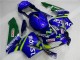03-04 Blue Green Movistar Castrol CBR600RR Motorcycle Fairings 03-04 Blue Green Movistar Castrol CBR600RR Motorcycle Fairings