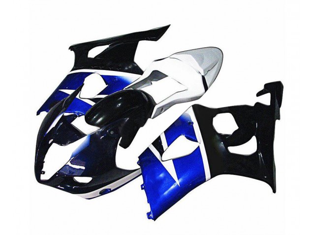 03-04 Blue White GSXR 1000 Motorcycle Fairings 03-04 Blue White GSXR 1000 Motorcycle Fairings