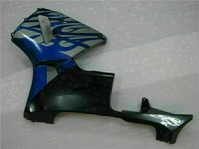 03-04 Blue with Silver Flame CBR600RR Motorcycle Fairings 03-04 Blue with Silver Flame CBR600RR Motorcycle Fairings