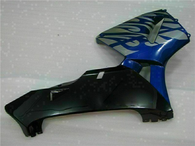 03-04 Blue with Silver Flame CBR600RR Motorcycle Fairings 03-04 Blue with Silver Flame CBR600RR Motorcycle Fairings